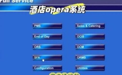 opera酒店系统教程视频