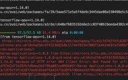 Python安装TensorFlow总报错？