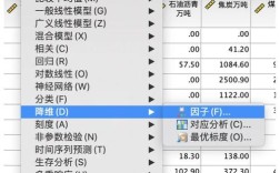 因子分析如何操作？