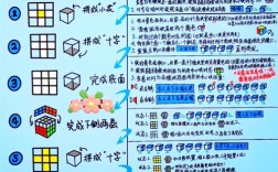 三阶魔方步骤图解，新手怎么跟着学？