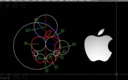 CAD如何画苹果logo？