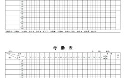 Excel考勤表怎么制作？