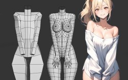 3dmax女性人体建模怎么学？