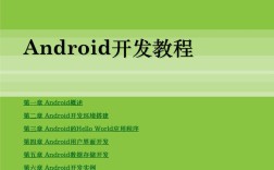 Android教程PPT从哪学？入门到精通有资源吗？