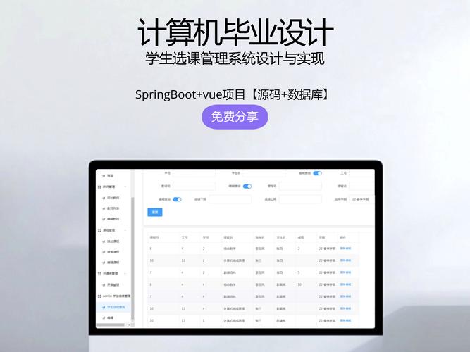 Java Web课程管理系统如何高效实现？-图2