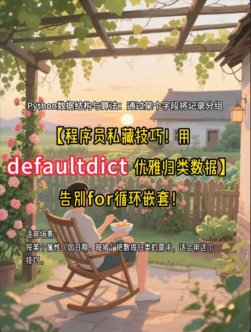 Python defaultdict如何自动初始化字典键值?-图2 Python defaultdict如何自动初始化字典键值?-图2