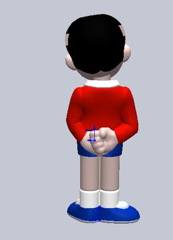 Solidworks怎么画哆啦A梦？步骤难不难？-图2