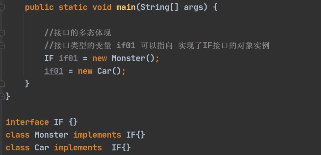 Java interface定义的关键语法和核心特性是什么?-图1 Java interface定义的关键语法和核心特性是什么?-图1