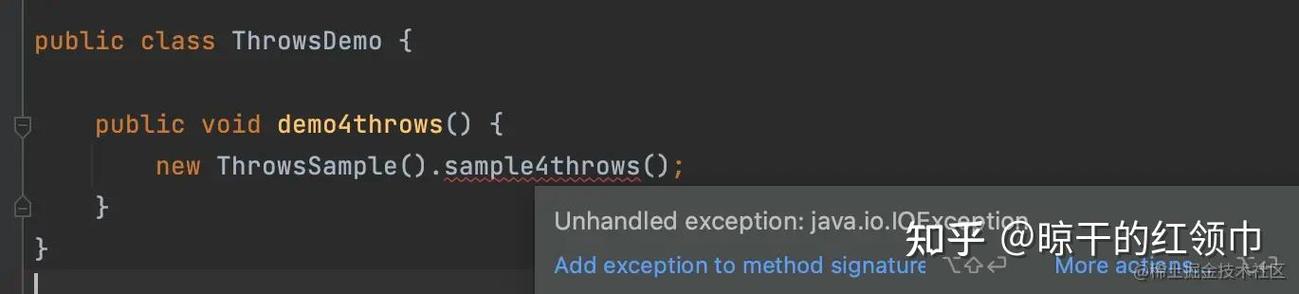 throw与throws有何区别?-图2 throw与throws有何区别?-图2