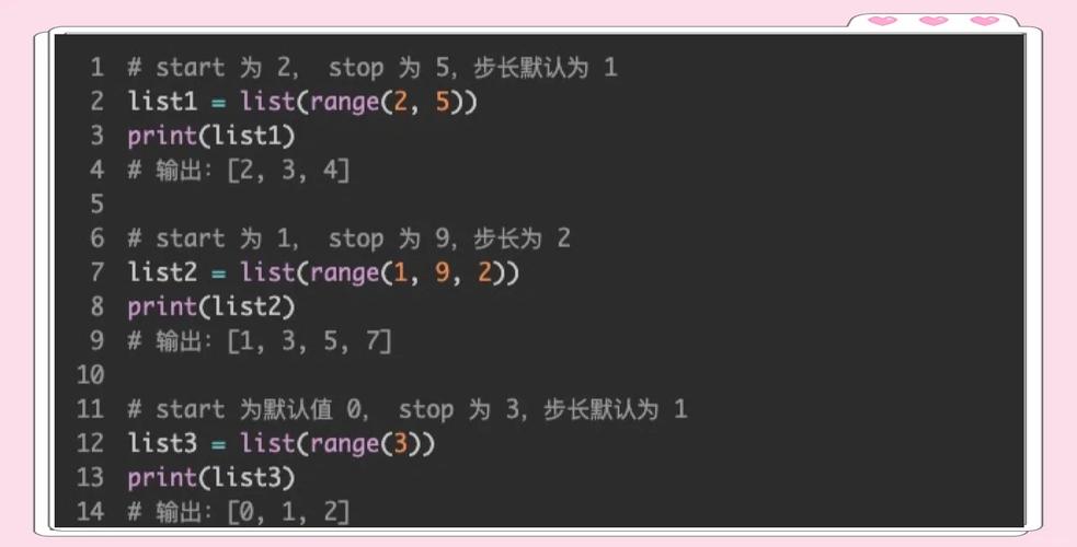Python range(3102)具体怎么用？-图1