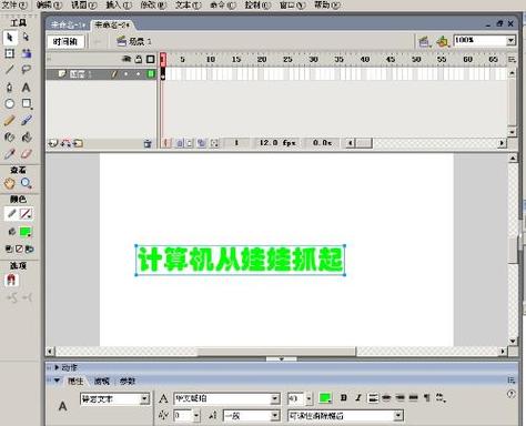 Flash CS5教程实例有哪些？-图1