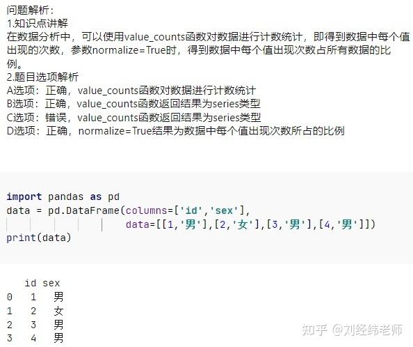 Python中value_counts()如何使用?-图3 Python中value_counts()如何使用?-图3
