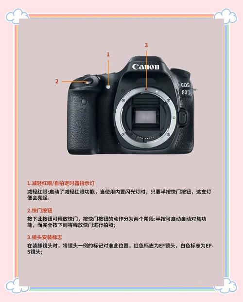 佳能80D新手如何快速入门？-图1
