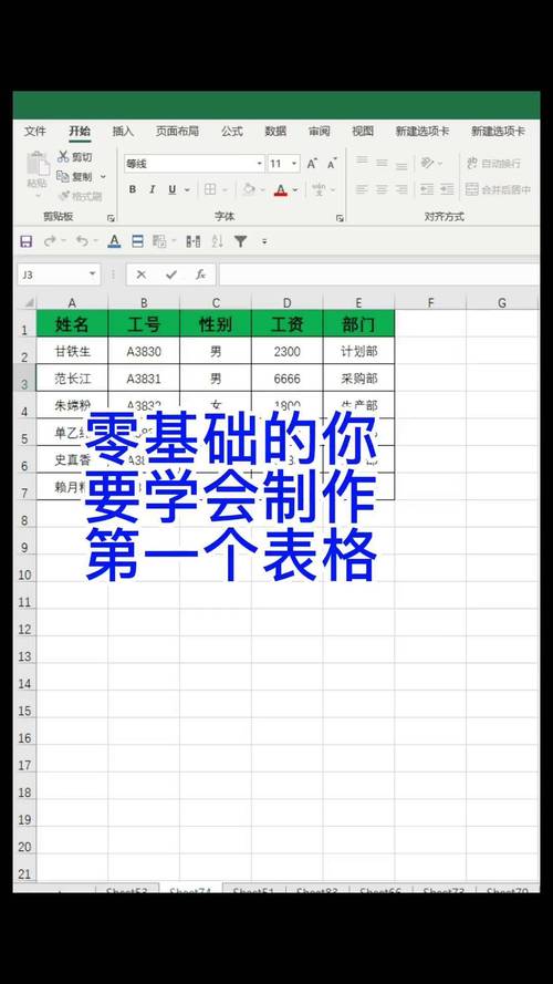制表格初学者视频教程，步骤该怎么学？-图2