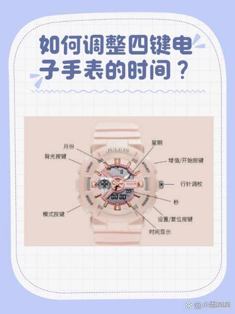 LED触摸屏手表怎么调时间？-图2