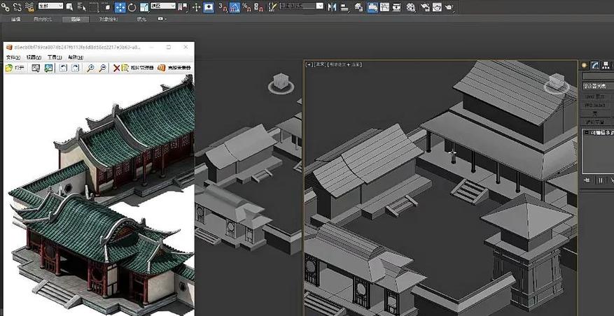 3dmax如何快速建室外建筑模型？-图1
