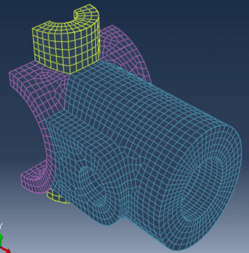 Abaqus网格划分教程，关键步骤与常见问题解析？-图2