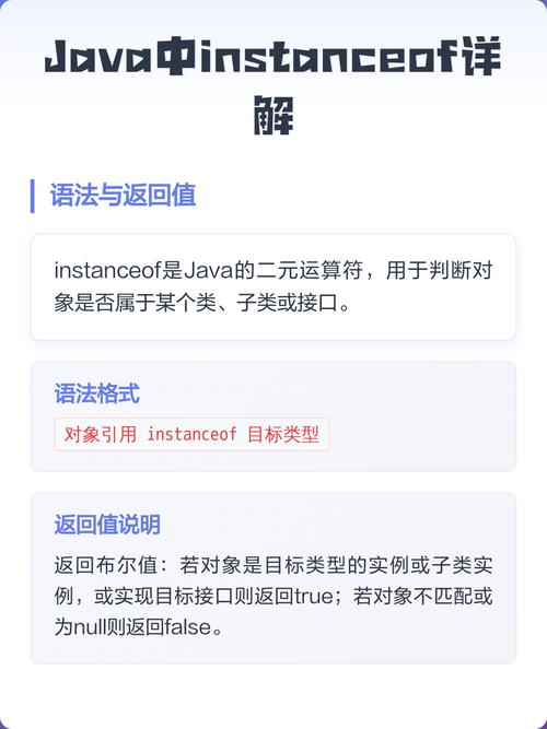 instanceof在Java中如何判断类型？-图1