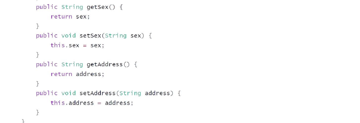 Java中set/get方法的作用是什么？-图1